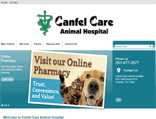 Tablet Screenshot of canfelcare.com